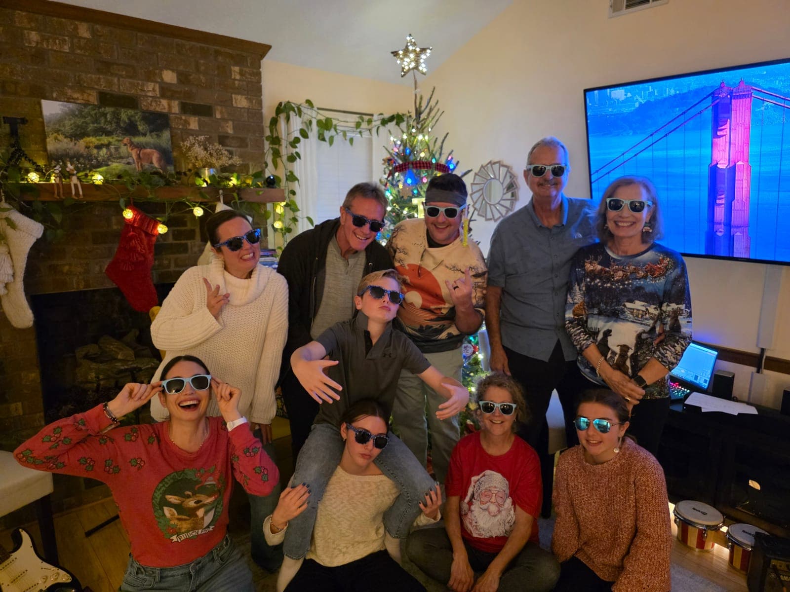 Family Band Christmas
